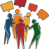 8-86085_inclusive-diverse-team-group-of-people-talking-clipart